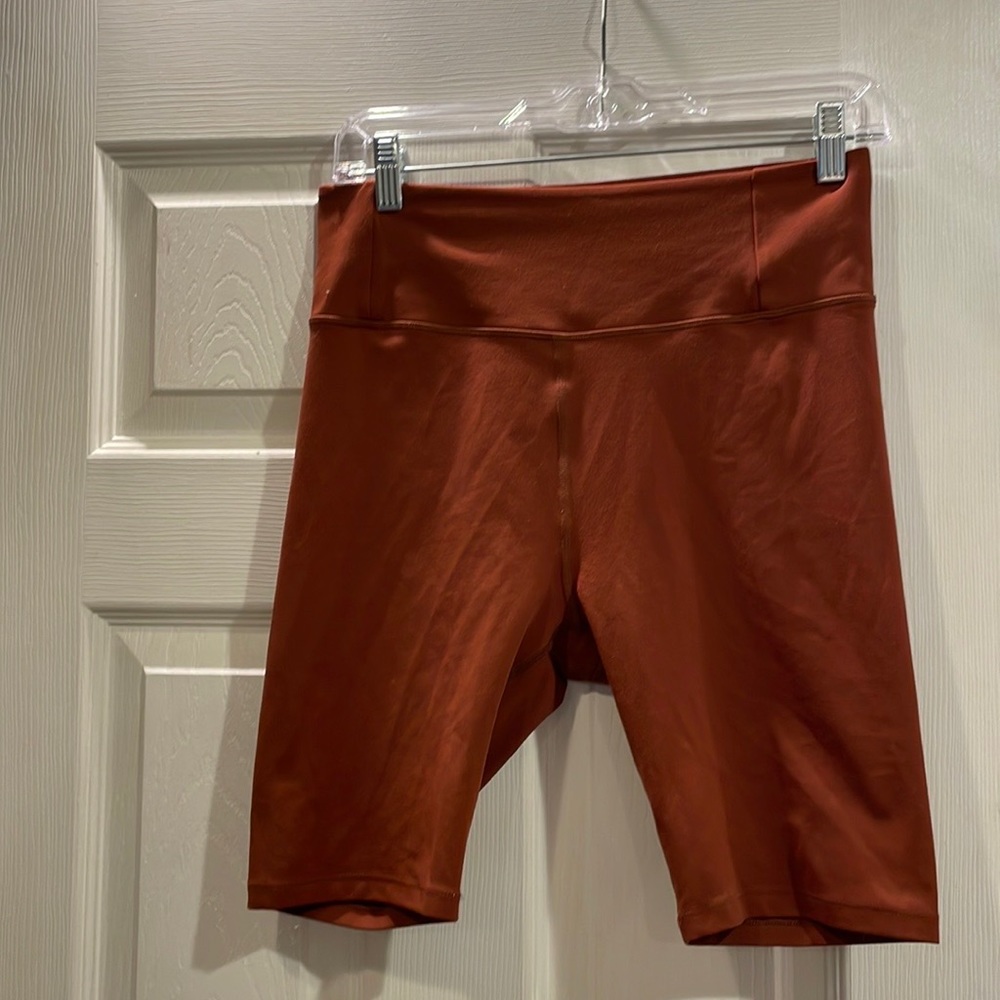 Girlfriend Collective Mahogany FLOAT High-Rise Bike Short